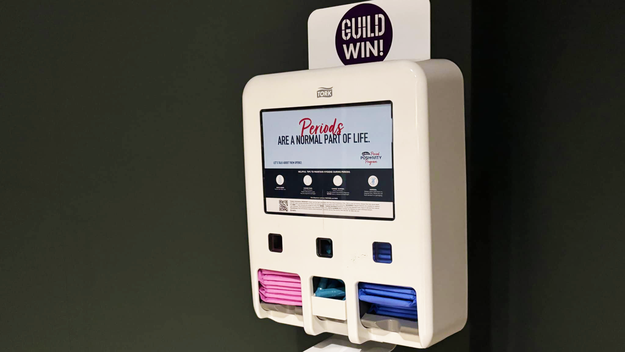 The Curtin Student Guild is making campus more accessible with free period product dispensers—an initiative led by the Guild Women Department and the Guild Queer Department.